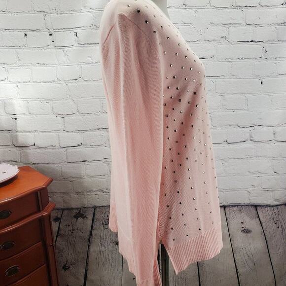 Emaline pink metal studded sweater - Picture 4 of 16